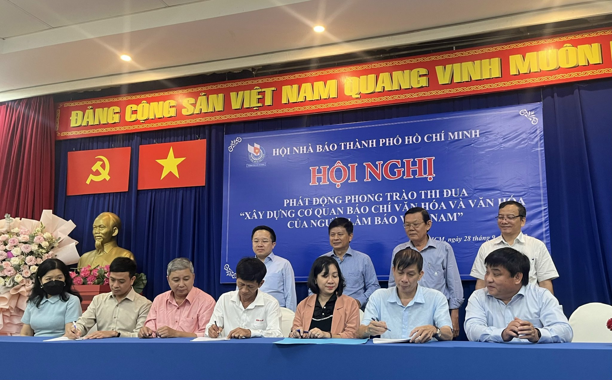Hội Nhà báo TP.Hồ Chí Minh tổ chức Hội nghị Phát động phong trào thi đua xây dựng môi trường văn hóa trong các cơ quan báo chí