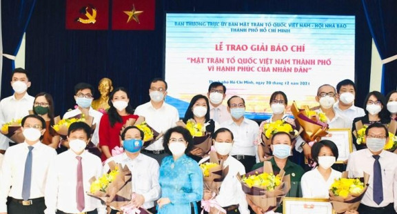 Giải báo chí với chủ đề “Mặt trận Tổ quốc Việt Nam thành phố vì hạnh phúc của nhân dân” lần thứ 2