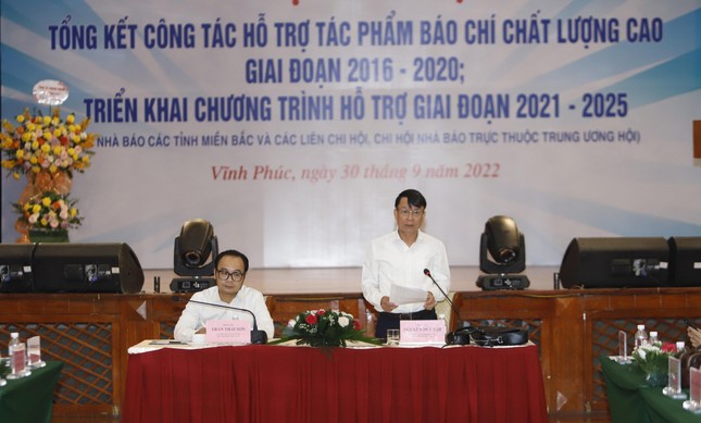 Hội Nhà báo Việt Nam hỗ trợ tác phẩm báo chí chất lượng cao giai đoạn 2021-2025