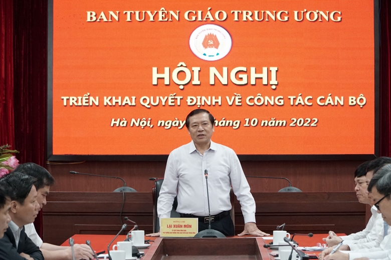 Ban Tuyên giáo Trung ương bổ nhiệm Vụ trưởng Vụ Báo chí - Xuất bản