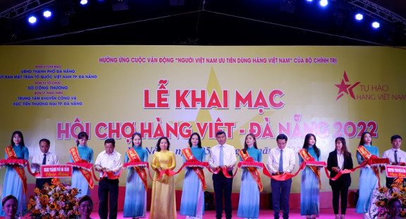 Khai mạc Hội chợ hàng Việt - Đà Nẵng 2022