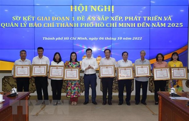 Thành phố Hồ Chí Minh còn 19 cơ quan báo chí sau khi thực hiện sắp xếp giai đoạn 1