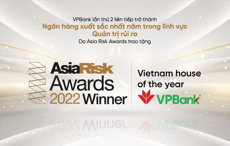 VPBank được vinh danh là “Ngân hàng xuất sắc nhất năm” về quản trị rủi ro