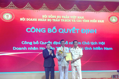 Lễ ra mắt Hội doanh nhân họ Trần tại TP.Hồ Chí Minh và các tỉnh miền Nam