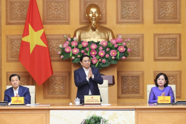 Thủ tướng Phạm Minh Chính nhấn mạnh thông điệp quan trọng khi gặp mặt lãnh đạo các ngân hàng