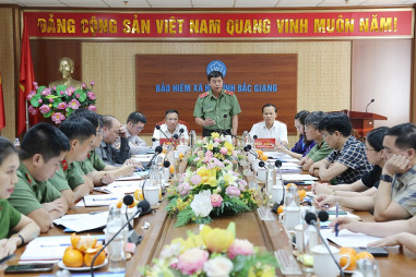 Bắc Giang: Đấu tranh phòng chống tội phạm trong lĩnh vực BHXH, BHYT