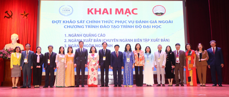 Học viện Báo chí và Tuyên truyền: Khai mạc đợt khảo sát phục vụ đánh giá ngoài 03 chương trình đào tạo