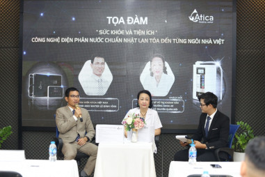 Việt Nam có công nghệ điện phân nước chuẩn Nhật đến với người tiêu dùng