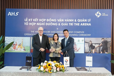 The Arena Cam Ranh hợp tác với Tập đoàn AHS, chuẩn hóa chất lượng dịch vụ