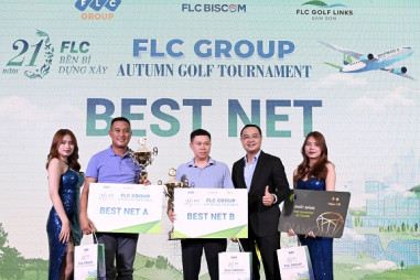 Golfer Nguyễn Minh Tuấn lên ngôi vô địch FLC Group Autumn Golf Tournament