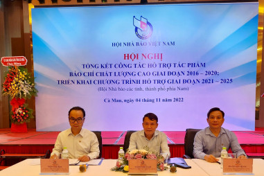 Hội Nhà báo Việt Nam tổ chức Hội nghị tổng kết công tác hỗ trợ tác phẩm báo chí chất lượng cao