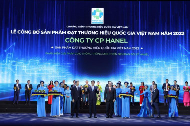 Hanel vinh dự là Thương hiệu quốc gia Việt Nam năm 2022