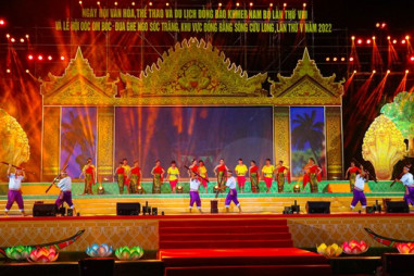 Khai mạc Ngày hội văn hóa, thể thao và du lịch đồng bào Khmer Nam bộ lần thứ VIII