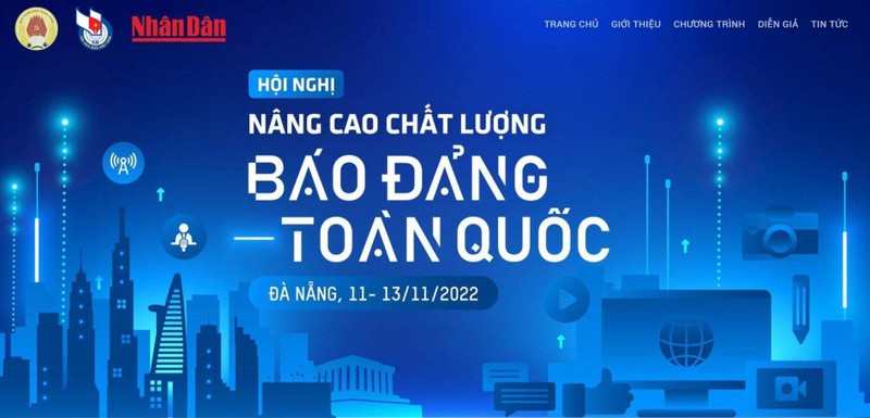 Ngày 12/11, Hội nghị "Nâng cao chất lượng báo Đảng toàn quốc" sẽ diễn ra tại Đà Nẵng