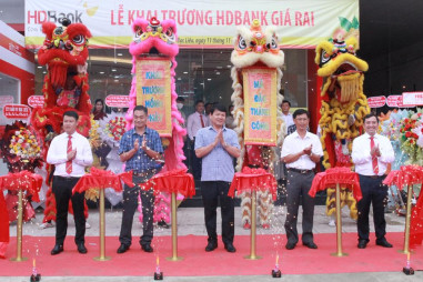 HDBank Giá Rai - Bạc Liêu chính thức khai trương