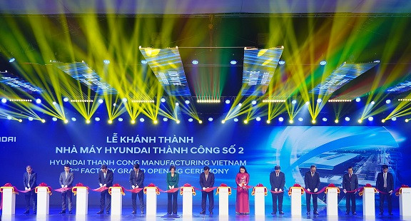 Tập đoàn Thành Công & Hyundai Motor khánh thành Nhà máy số 2 tại Việt Nam