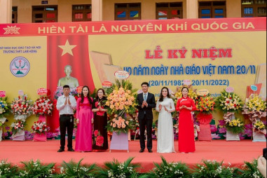 Trường THPT Lam Hồng kỷ niệm 40 năm Ngày Nhà giáo Việt Nam 20/11