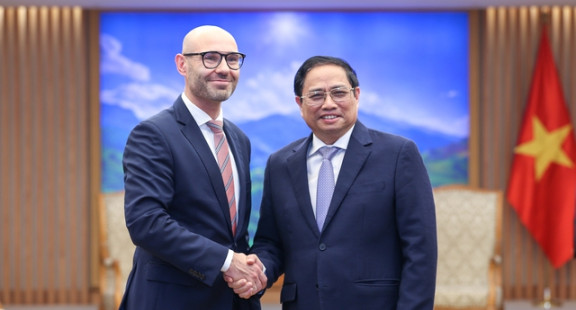 Thủ tướng Chính phủ Phạm Minh Chính tiếp Tổng Thư ký Tòa trọng tài thường trực (PCA)