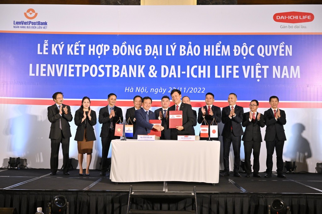 Lienvietpostbank và Dai-Ichi Life Việt Nam ký kết hợp tác