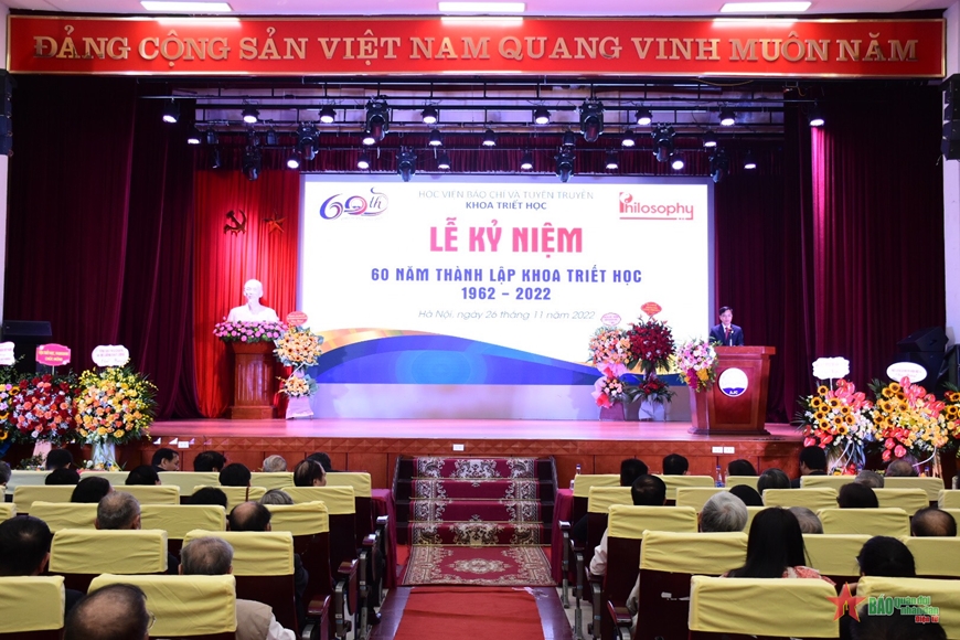 Khoa Triết học (Học viện Báo chí và Tuyên truyền) kỷ niệm 60 năm thành lập