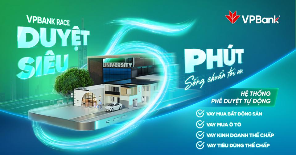 VPBank vận hành hệ thống phê duyệt tự động cho khoản vay thế chấp