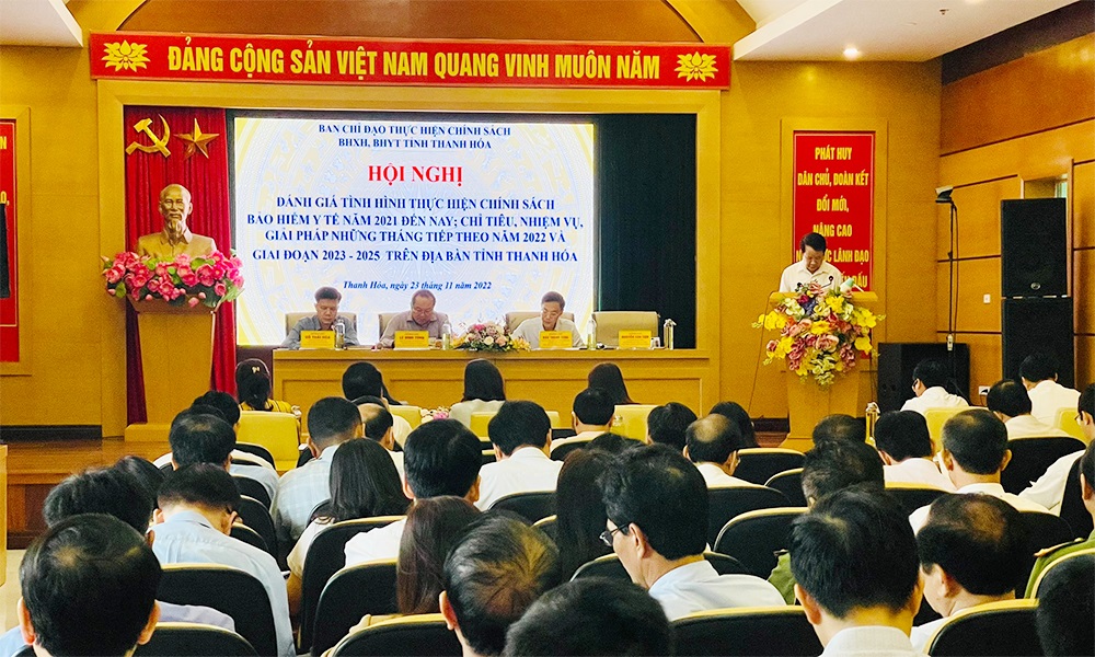 Tỉnh Thanh Hóa: Cần tập trung triển khai đồng bộ các giải pháp để hoàn thành chỉ tiêu BHYT