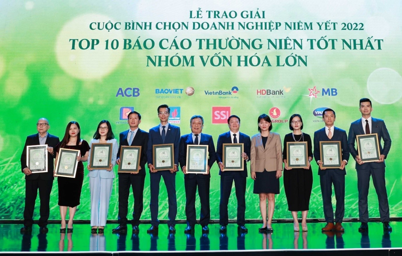 HDBank là doanh nghiệp niêm yết vốn hóa lớn có Báo cáo thường niên tốt nhất 2022