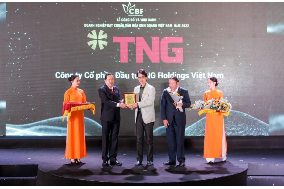 TNG Holdings Vietnam: “Doanh nghiệp đạt chuẩn văn hóa kinh doanh Việt Nam”