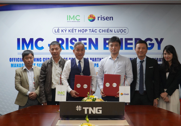 IMC hợp tác cùng Risen Energy thúc đẩy chuyển đổi năng lượng sạch