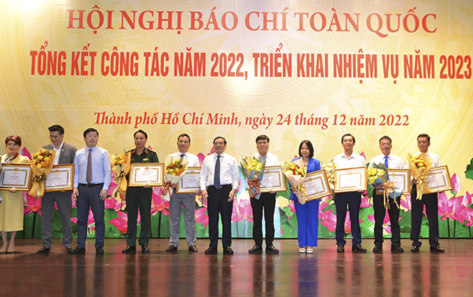 Hội nghị báo chí toàn quốc tổng kết công tác năm 2022, triển khai nhiệm vụ năm 2023