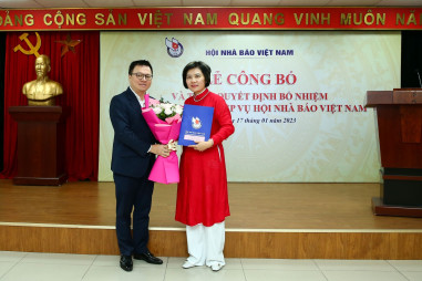 Ban Nghiệp vụ Hội Nhà báo Việt Nam có tân Trưởng Ban