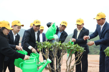 T&T trồng mới hơn 25.000 cây,  phủ xanh 16 ha dự án sân golf tại Phú Thọ