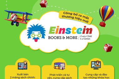 Ra mắt thương hiệu về sách : Einstein books and more