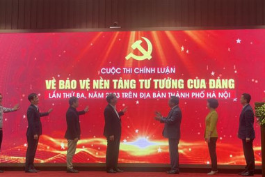 Hà Nội phát động cuộc thi chính luận về bảo vệ nền tảng tư tưởng của Đảng