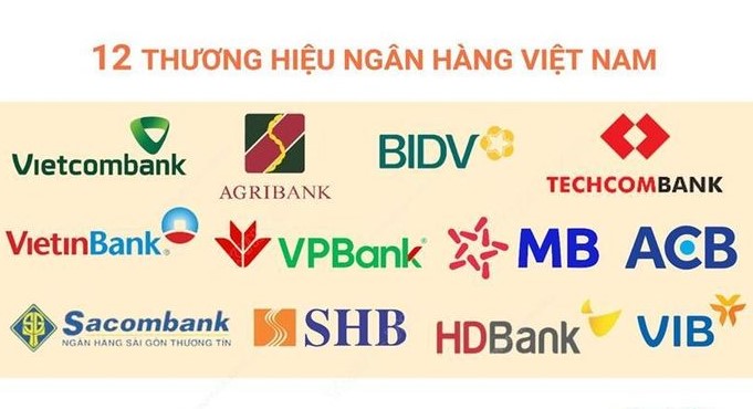 12 ngân hàng Việt Nam nằm trong top 500 thương hiệu ngân hàng giá trị nhất thế giới