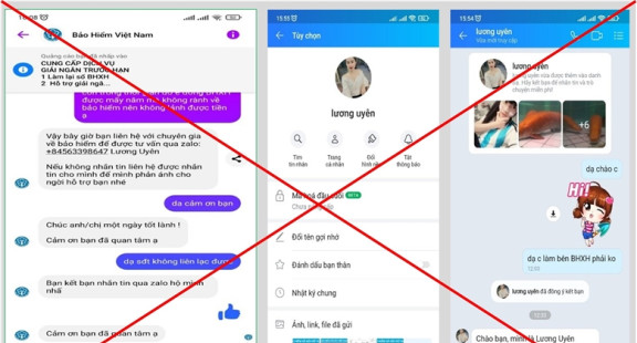 Tiếp tục xuất hiện tình trạng giả mạo FanPage Facebook của BHXH Việt Nam nhằm lừa đảo, chiếm đoạt tài sản