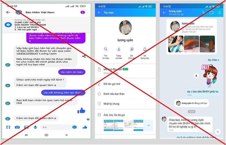 Tiếp tục xuất hiện tình trạng giả mạo FanPage Facebook của BHXH Việt Nam nhằm lừa đảo, chiếm đoạt tài sản