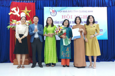 Hội Nhà báo tỉnh Quảng Nam ra mắt Câu lạc bộ Nhà báo nữ