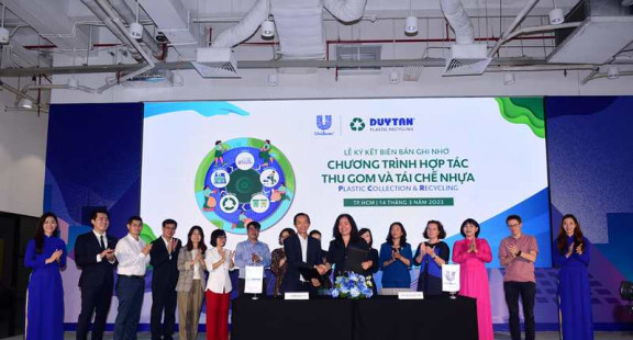Unilever Việt Nam và Tái chế Duy Tân hợp tác thúc đẩy ngành công nghiệp tái chế tại Việt Nam