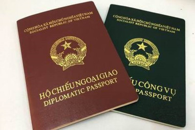 Sẽ cấp phát hộ chiếu ngoại giao, hộ chiếu công vụ mẫu mới