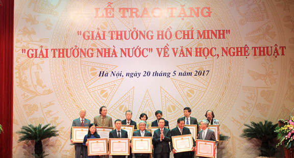 Chuẩn bị trao tặng Giải thưởng Hồ Chí Minh và Giải thưởng Nhà nước về Văn học nghệ thuật