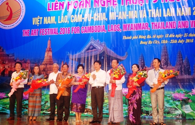 Liên hoan nghệ thuật: Việt Nam, Lào, Campuchia, Myanmar và Thái Lan tại Quảng Trị