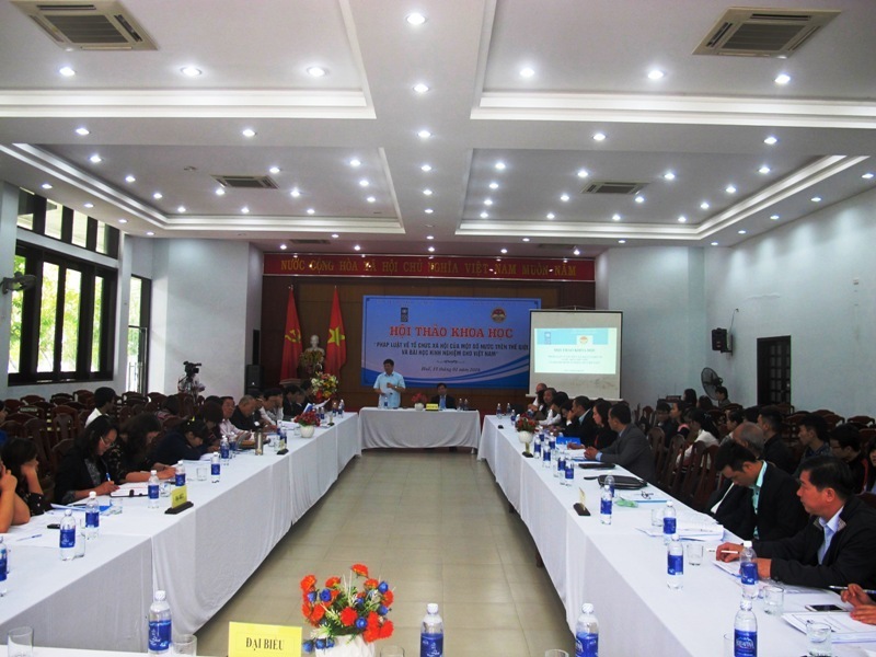 Hội thảo 'Pháp luật về các tổ chức xã hội của một số nước trên thế giới và kinh nghiệm đối với Việt Nam'