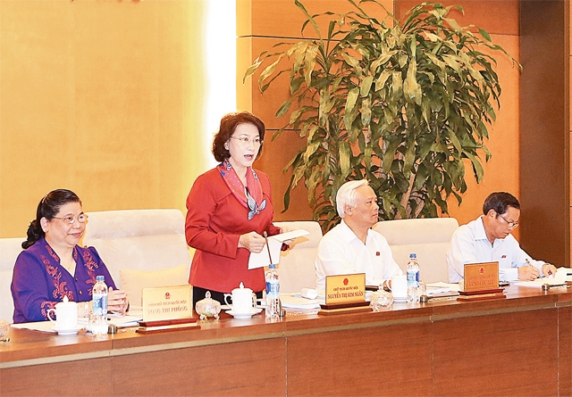 Khai mạc Phiên họp thứ hai của Ủy ban Thường vụ Quốc hội khóa XIV