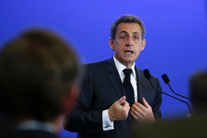 ​Ông Sarkozy chính thức tuyên bố tranh cử tổng thống Pháp