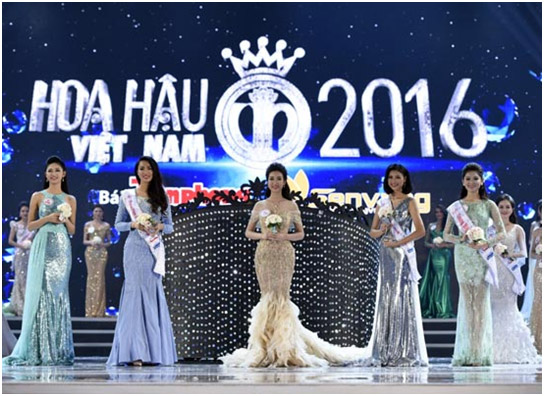 Đỗ Mỹ Linh đăng quang Hoa hậu Việt Nam 2016