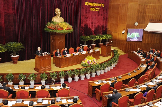 Hội nghị lần thứ tư Ban Chấp hành TW Đảng khoá XII khai mạc