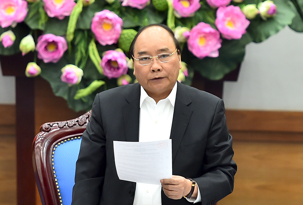 Thủ tướng Nguyễn Xuân Phúc  chủ trì phiên họp Chính phủ thường kỳ tháng 12