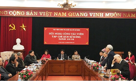 Tạp chí Lịch sử Đảng tổ chức hội nghị cộng tác viên năm 2016