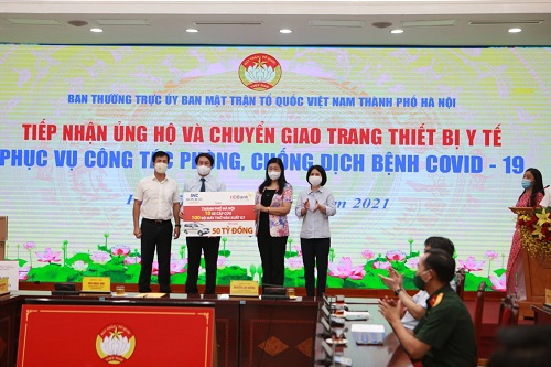 Vietjet, HDBank trao tặng thiết bị y tế phòng, chống dịch Covid-19 cho các tỉnh, thành